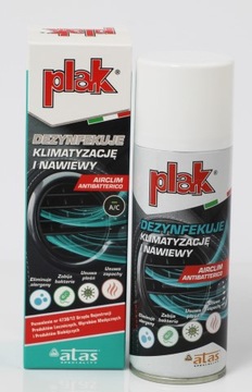 Zestaw PLAK do dezynfekcji, odgrzybiania i czyszczenia klimatyzacji