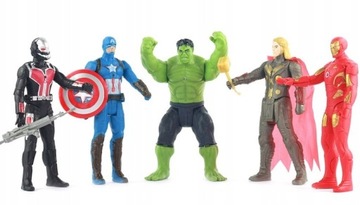 FIGUREK AVENGERS HULK IRON MAN KAPITAN