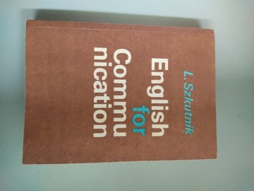 Englisch for Communication Szkutnik