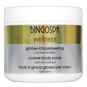 Gruboziarnisty peeling do ciała z Noni Bingospa 500g