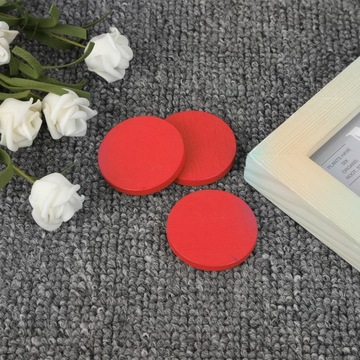 50 шт. Деревянные диски развивающие игрушки для детей рукоделие РР