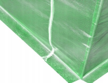 FOLIA ZAMIENNA NA TUNEL FOLIOWY 4x2,5 10m2 ZIELONA SAMA FOLIA SOLIDNA GRUBA