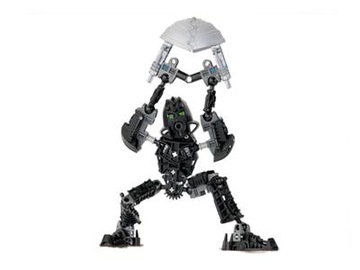 Klocki LEGO Bionicle 8603 Metru Toa Whenua Używane Robot Zestaw Kompletny