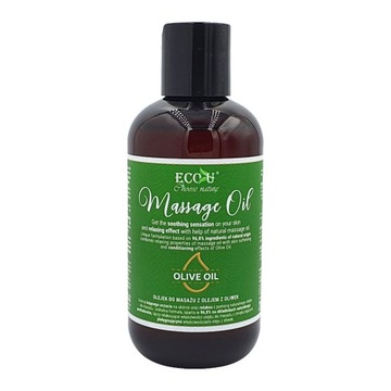 Olejek do masażu z olejem z oliwek 200 ml ECOU