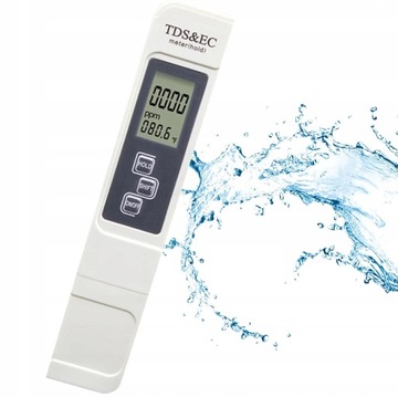 ИЗМЕРИТЕЛЬ ТВЕРДОСТИ ПРОВОДИМОСТИ ВОДЫ КОНДУКТОМЕТР TDS EC TEMP AG180A