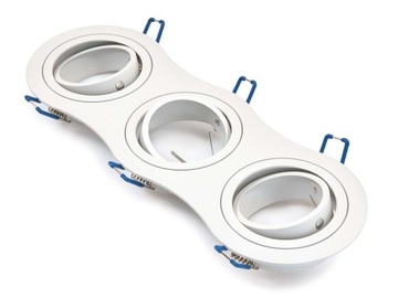 OPRAWA HALOGENOWA LED RUCHOMA Z ALUMINIUM POTRÓJNA