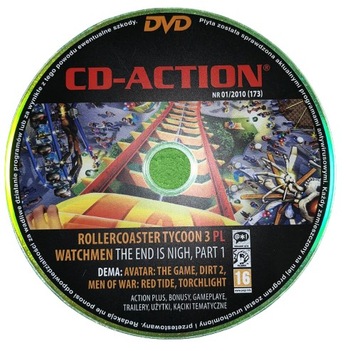 ROLLERCOASTER TYCOON 3 PL + WATCHMEN THE END IS PL