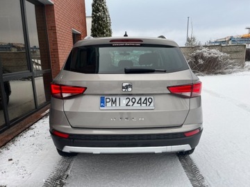 Seat Ateca SUV 1.4 EcoTSI 150KM 2017 Seat Ateca 1.4 benzyna 150 KM 6 biegow zarej w PL zadbany zamiana, zdjęcie 5