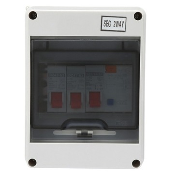 2-сторонний приемный блок для караванов, 40 А, 30 мА, УЗО 2MCB, 6a16A