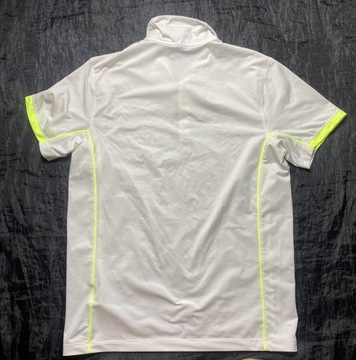 NIKE DRI-FIT GOLF białe SPORTOWE POLO rozmiar L