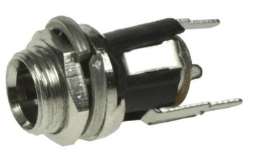 GDC2.1/5.5C8-D Gniazdo DC2.1/5.5 piny do druku i przykręcane M8