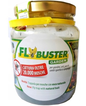 Pułapka na Muchy FlyBuster Garden Profesjonalna - System Łapania do 20 tys.