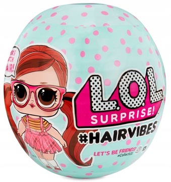 LOL SURPRISE HAIRVIBES DOLL КУКЛА С ВОЛОСАМИ