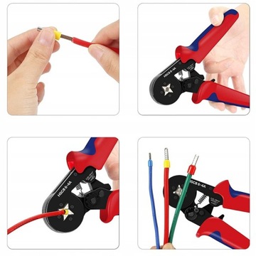 Пресс-щипцы для кабельных наконечников и клемм 0,25-10 мм