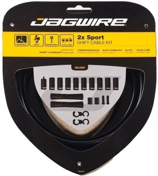 Комплект Jagwire Sport 2x Shift DERAILLEUR черный