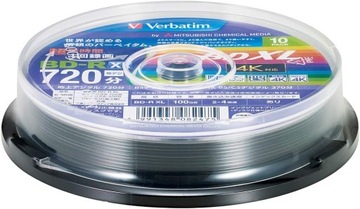 VERBATIM BLU-RAY BD-R XL 2-4x 100GB cake 10 sztuk