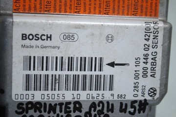 МОДУЛЬ ДАТЧИКА ПОДУШКИ БЕЗОПАСНОСТИ MERCEDES SPRINTER 0004460242 0285001105