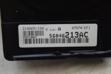 CHRYSLER SEBRING DODGE PÁSEK AIRBAG KROUŽEK POD VOLANT