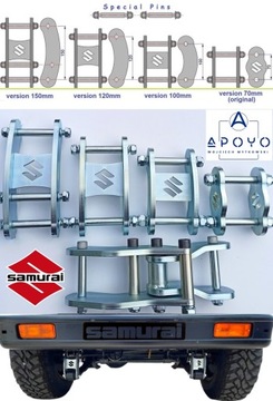 Пружинные подвески SUZUKI SAMURAI SJ REVOLVER