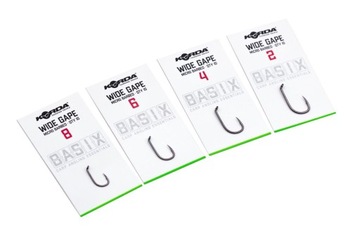 Korda Haczyki WIDE GAPE BASIX MICRO BARBED roz.6