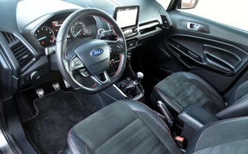 Ford Ecosport II SUV Facelifting 1.0 EcoBoost 125KM 2019 Ford EcoSport ST-line Idealny LED skora ALCANTARA navi. Benzyna 125KM, zdjęcie 19