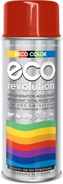 LAKIER W SPREJU ECO REVOLUTION 400ML CZERWONY