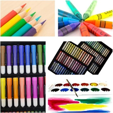 БОЛЬШОЙ НАБОР ХУДОЖЕСТВЕННЫХ РАСКРАСОК ДЛЯ ДЕТЕЙ, АРТ + ЧЕМОДАН, 208 шт.