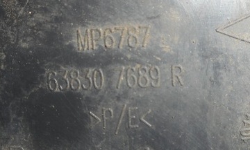 DACIA DOKKER LODGY KRYT PODBĚH PRAVÉ PŘEDNÍ 638307689R