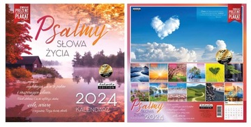 Kalendarz 2024 Classic Psalmy słowa życia KUKARTKA