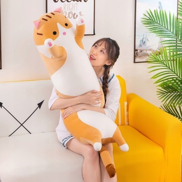 ДЛИННАЯ ПЛЮШЕВАЯ ПОДУШКА CAT CAT MASCOT 130 СМ