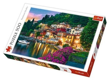 Trefl Puzzle Jezioro Como Włochy 500 elementów