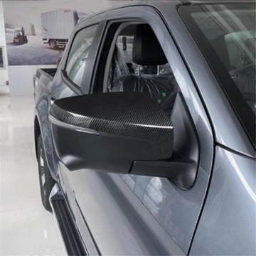 KRYT ZRCÁTKO ZPĚTNÉHO ABS Z VLÁKNA  UHLÍKOVÉHO DO D-MAX 2021-2023