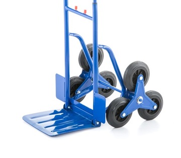 Wózek magazynowy schodowy młynarka transportowy na schody trójkołowy 250kg