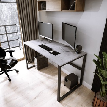 Большой письменный стол Loft 120/60 бетон Миллениум