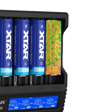 Зарядное устройство Xtar VC8 8 каналов