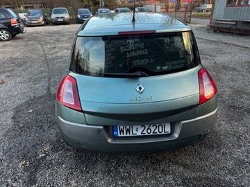 Renault Megane II 2003 Renault Megane Bemowo 1.6 Benzyna, 2003 rok produkcji KOMIS TYSIAK, zdjęcie 2