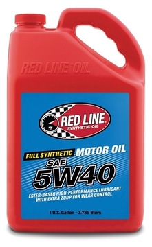 Olej silnikowy syntetyczny Red Line 5W40 3.78l