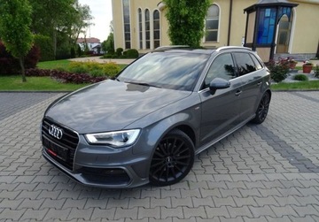 Audi A3 8V Cabriolet 2.0 TDI clean diesel 184KM 2016 Audi A3 Sportback Bezwypadkowa Serwisowana 1-Wlasciciel 3X S-LINE Quattro