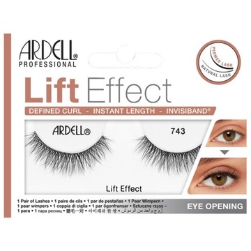 Ardell Lift Effect Sztuczne rzęsy na pasku - 743