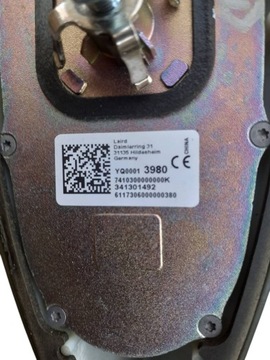 ANTÉNA STŘEŠNÍ ŽRALOK OPEL GRANDLAND X 9830171480