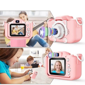 ЦИФРОВАЯ КАМЕРА ДЛЯ ДЕТЕЙ КАМЕРА 40 Мп + КАРТА 32 ГБ