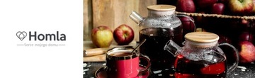 HOMLA MOOKA Набор для фондю с вращающейся подставкой 27х13 см