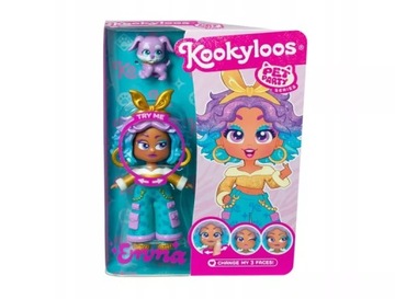 KOOKYLOOS PET PARTY DOLL КУКЛА ЭММА + СОБАКА РОННИ