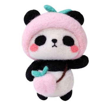 Набор для валяния иглой, шерстяная фруктовая кукла, упаковка ручной работы