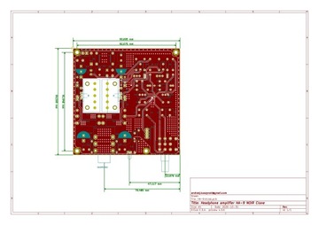 PCB — усилитель для наушников на МОП-транзисторах класса А