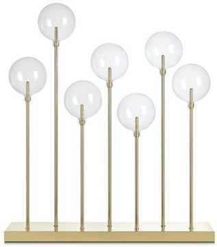 LAMPA STOŁOWA ŚWIECZNIK ADWENTOWY MOSIĄDZ MARKSLOJ