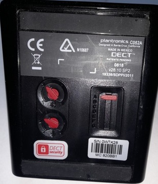 База Plantronics C052A для CS510, CS520