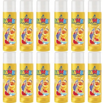 BAMBI SZAMPON d-PANTHENOL 12x150ml NABŁYSZCZAJĄCY