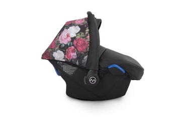 детская коляска с золотой рамой и розами PAX ROSE 4in1 хит