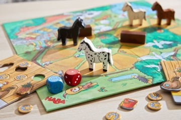 Эй, маленькая лошадка! (Польское издание) Настольная игра для детей.